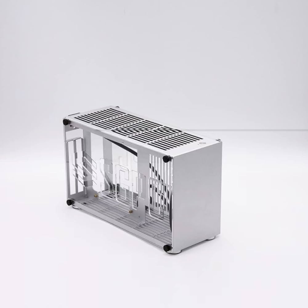 Amazon | SGPC K55 V2 ITX アルミケース PCIEライザーケーブル