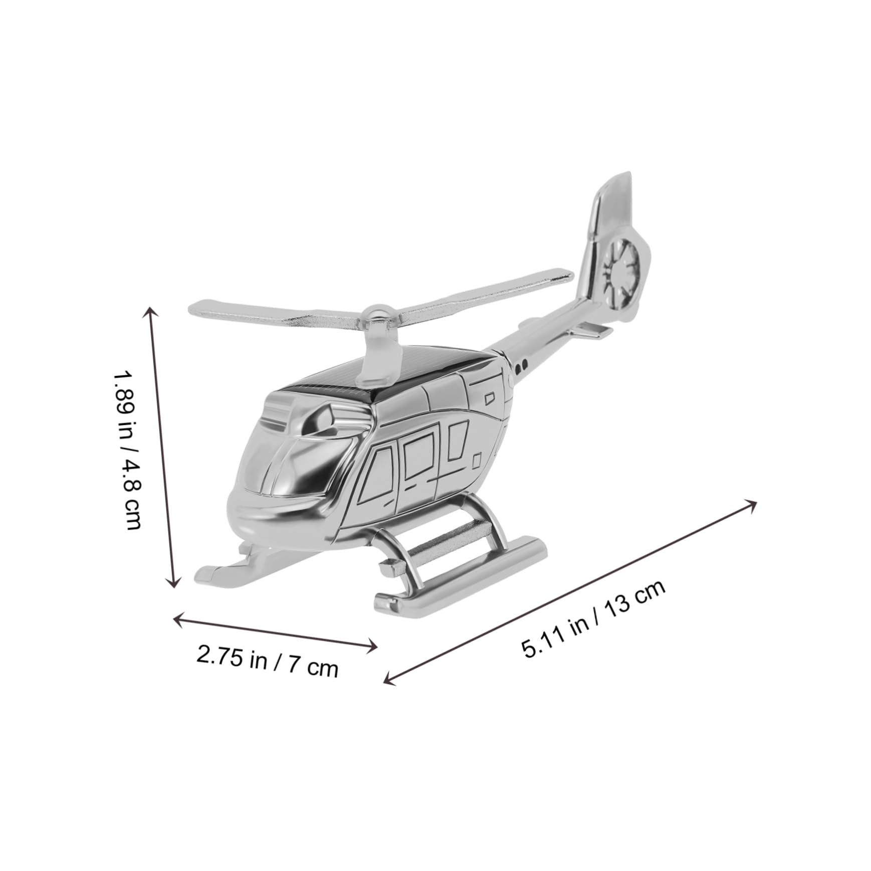 iplusmile 2stücke Solarbetriebener Helikopter Duftdiffusor Für Auto Kreatives Aromatherapie Ornament Für Frische Luft Und Angenehme Atmosphäre Unterwegs