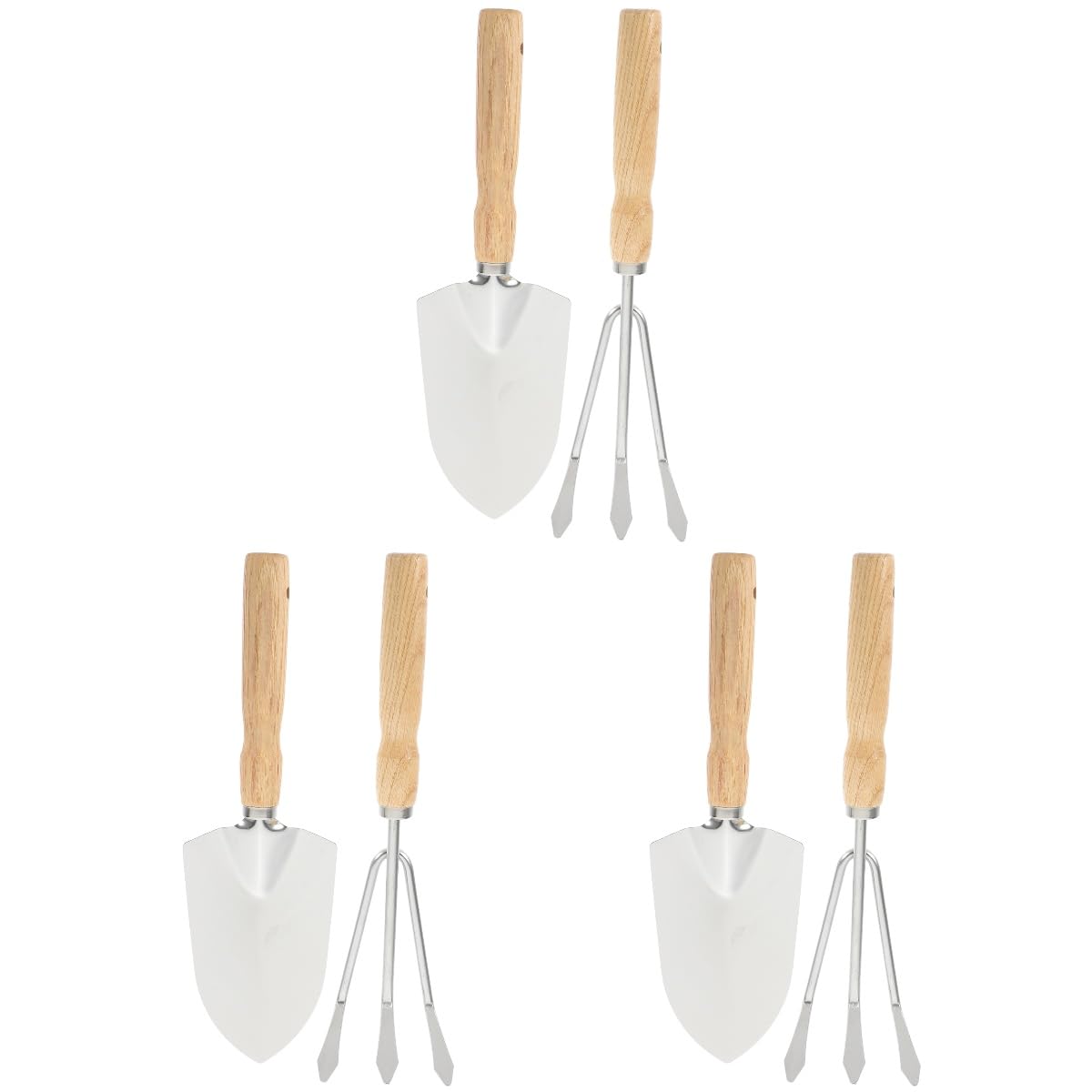 YARNOW 3 Set Rastrello a Pala Mini Punta Pala Piatta Pala Da Giardinaggio Attrezzi Da Giardino Per Diserbo Picche a Mano Strumento Di Diserbo Utensili Vanga Pala Maneggiare La Cenere