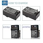 Pack-of-2-DMW-BCM13E-Batteries-and-Battery-Charger-for-Panasonic-Lumix-DMC-LZ40-DMC-TS5-DMC-ZS30-DMC-ZS35-DMC-ZS40-Digital-Camera-More