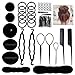 Produktbild Limeow Frisurenhilfe Hair Twister Haare Frisuren Hair Styling Zubehör Werkzeug Set Haar Torsion Styling Klipp Stock Brotchen Hersteller Braid Tool Haar Clip Pads Haar Frisur Klammer Festgelegt Kit