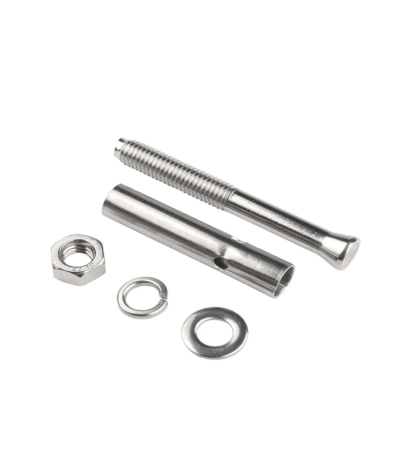 Tacos de expansión de metal, tornillos de expansión, tornillos de expansión, pared (M6 x 50 mm)