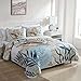 Caribbean Joe Coastal 3-Piece Quilt Set, Full/Queen, Blue Sea Turtle