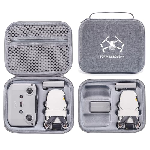 ZJRXM Borsa per drone DJI Mini 4K/2 SE/2 e accessori, borsa da viaggio compatta, custodia portatile...