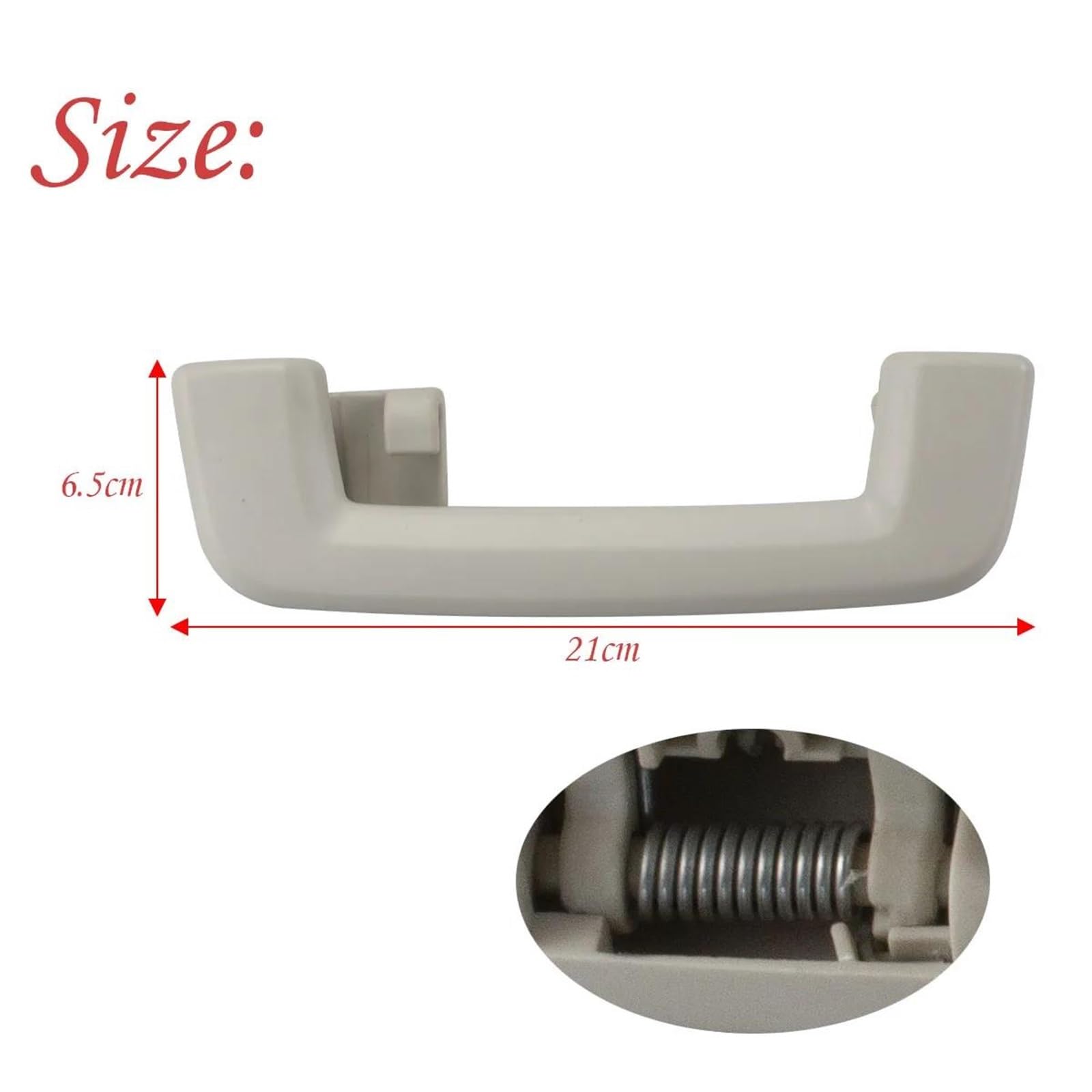 Maniglie per Porte Interne per F&ORD per Escape per Kuga 2013-2019 Maniglia Assistenza per La Presa Traino Tetto Anteriore Posteriore 7S7Z-5831406-AA CJ5Z-7831406-AA(Posteriore)