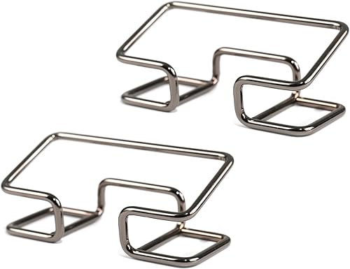 Soporte para tarjetas de visita de escritorio, pantalla de metal para tarjetas de presentación, soportes para tarjetas de visita para escritorio,