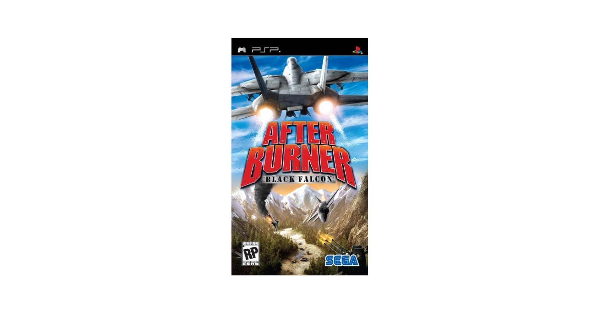 PSP アフターバーナー ブラックファルコン After Burner: Black Falcon - PSP Gameplay 4k 2160p (PPSSPP