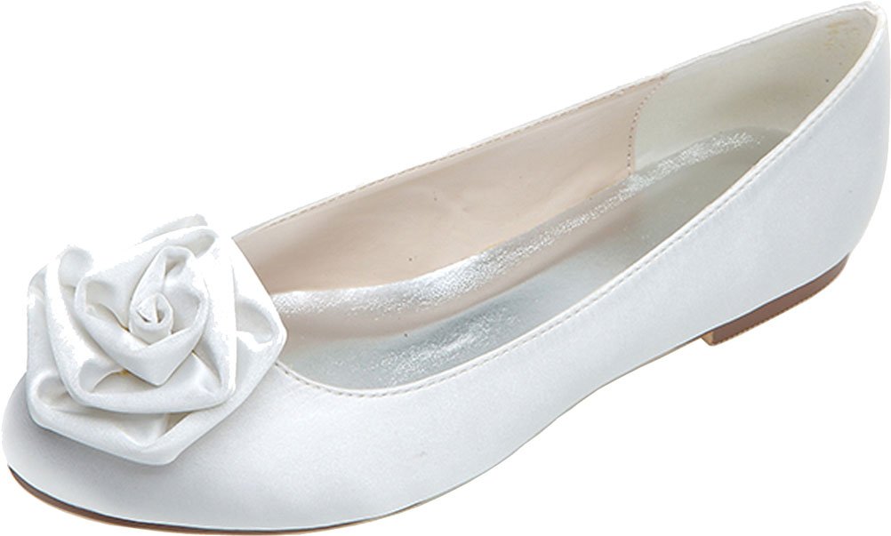 Chaussures plates bout rond SHUTUP.DANCE blanc épuré taille 38