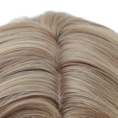 Image of PATTNIUM Kids Child Wig Blonde Brown Short Curly Wig Mixed Brown Wigs for Girls Cosplay Halloween Party Costume Heat Resistant Synthetic Hair Girls Wig (Brown Blonde)