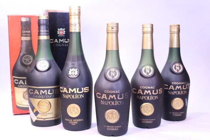04古酒⁄未開栓⁄箱付「CAMUS 415☆【未開栓】まとめて！