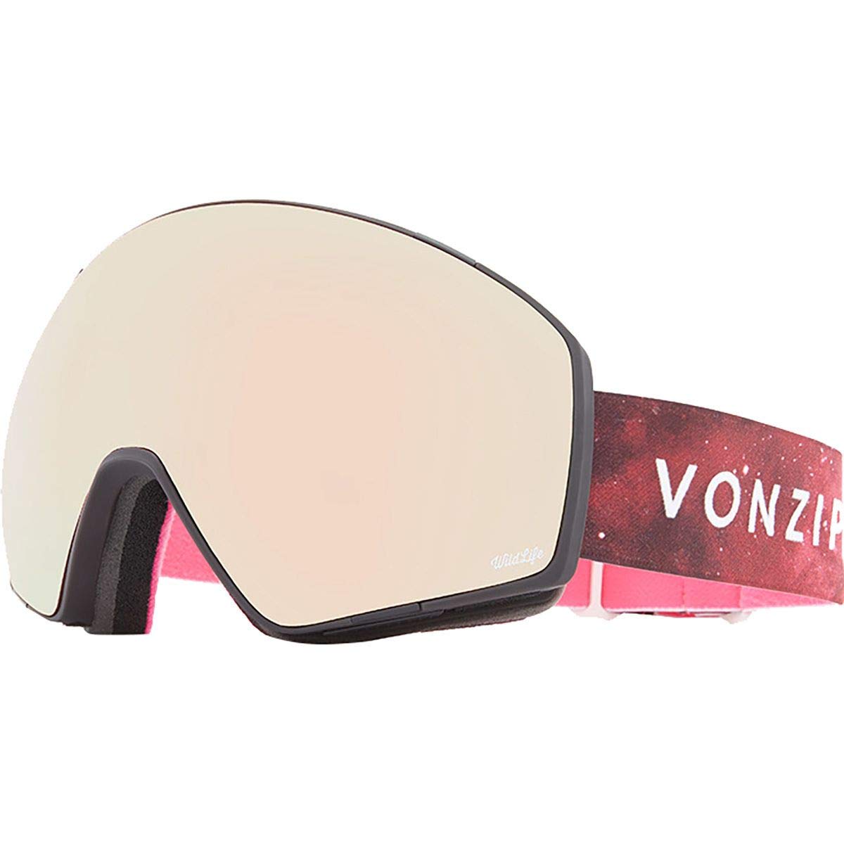 VonZipper Jetpack Adult Snowmobile Goggles - Merlot Satin