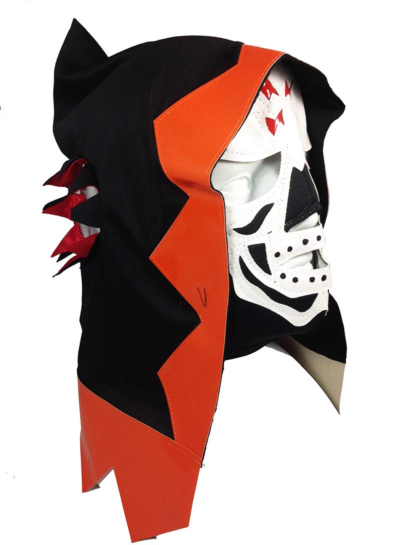 Mask ManiacLA PARKA Lucha Libre Wrestling Mask (pro-fit) Costume Wear - Orange