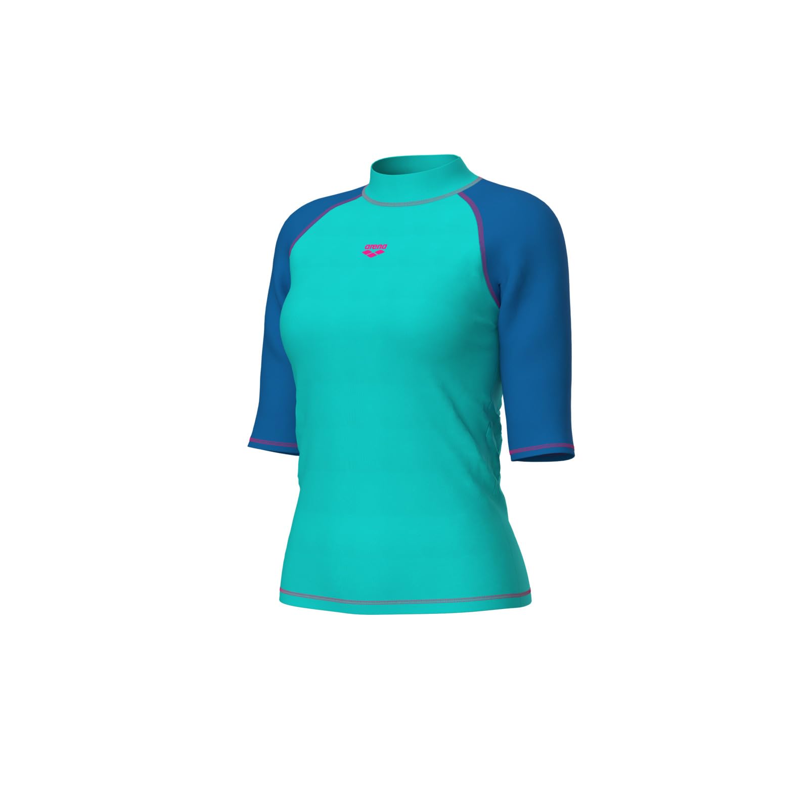 ARENA Women's Rash Vest S/S Graphic Top Mujer (Pack de 1)