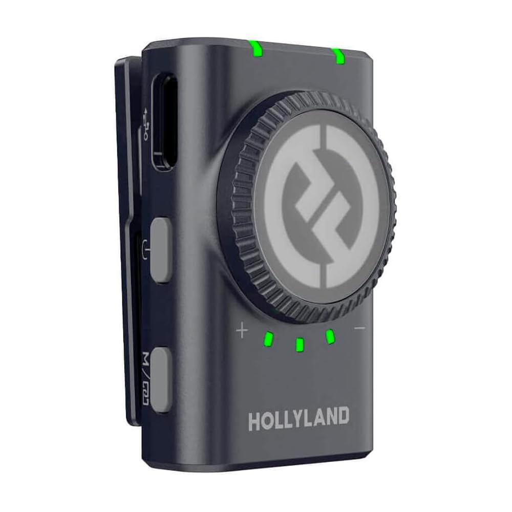 Microfone de Lapela Lark M2 Combo, Hollyland Wireless Lapela