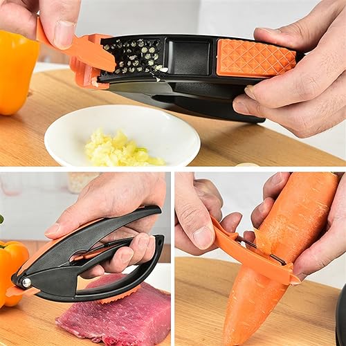 Mandolina para Ajo y Frutas con Prensa Manual miniatura 3