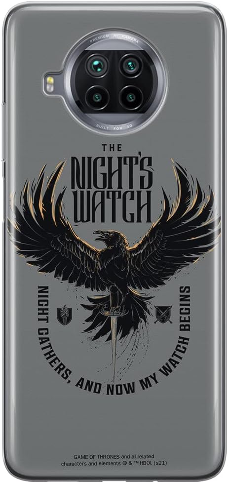 ERT GROUP Mobile Phone case for Xiaomi MI 10T LITE/REDMI Note 9 PRO 5G Original and Officially Licensed Game of Thrones Pattern 010 adapted to The Shape of The Mobile Phone, case Made of TPU