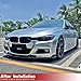 Carbon Fiber Front Bumper Lip for BMW 3 Series F30 2013-2018 F31 F35 M Tech 320i 325i 328i 330i 335i 340i M Sport Under Chin Spoiler Bodykit Protector