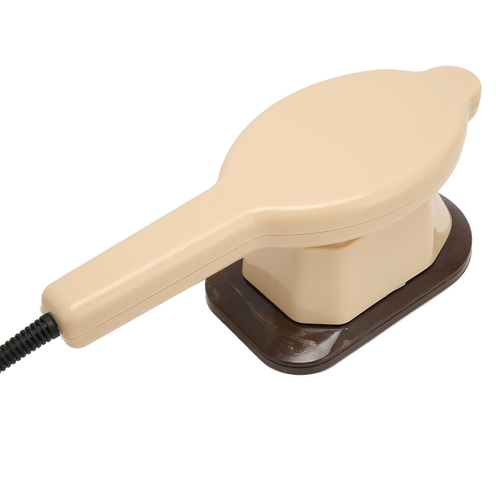 Masajeador Eléctrico de Mano con 3 Cabezales de Masaje, Forma de Hierro Calefactor para Relajación de Masaje de Cuerpo Completo (Enchufe europeo 220V)