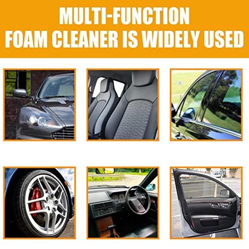 Xecvkr Powerful Car Mega Foam All Purpose - Multi-Purpose Foam Cleaner Stain Removal Concentrated Car Detailing For Carpet, Upholstery, Fabric, And Much More (60Ml) #TOP1