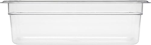 Miniatura 4 de Carlisle FoodService Products StorPlus PermaLabel - Sartén de plástico para alimentos con etiqueta integrada para restaurantes, tamaño 13, capacidad