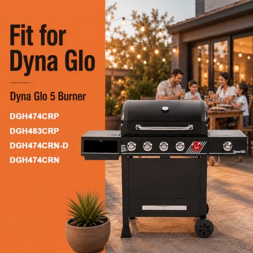 Image of SafBbcue Griddle Warming /Cooling Rack for Dyna Glo DGH474CRP DGH483CRP DGH474CRN-D DGH474CRN Grill Parts Fit for Dyna-Glo 5 Burner Grill, Grill Grate Replacement & Grill Tray