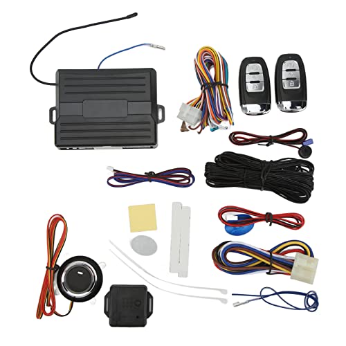 de Entrada sin Llave para Coche, Motor Remoto PKE de 12V, Arranque con un, Alarma de Seguridad pasiva antirrobo, Ajuste Universal