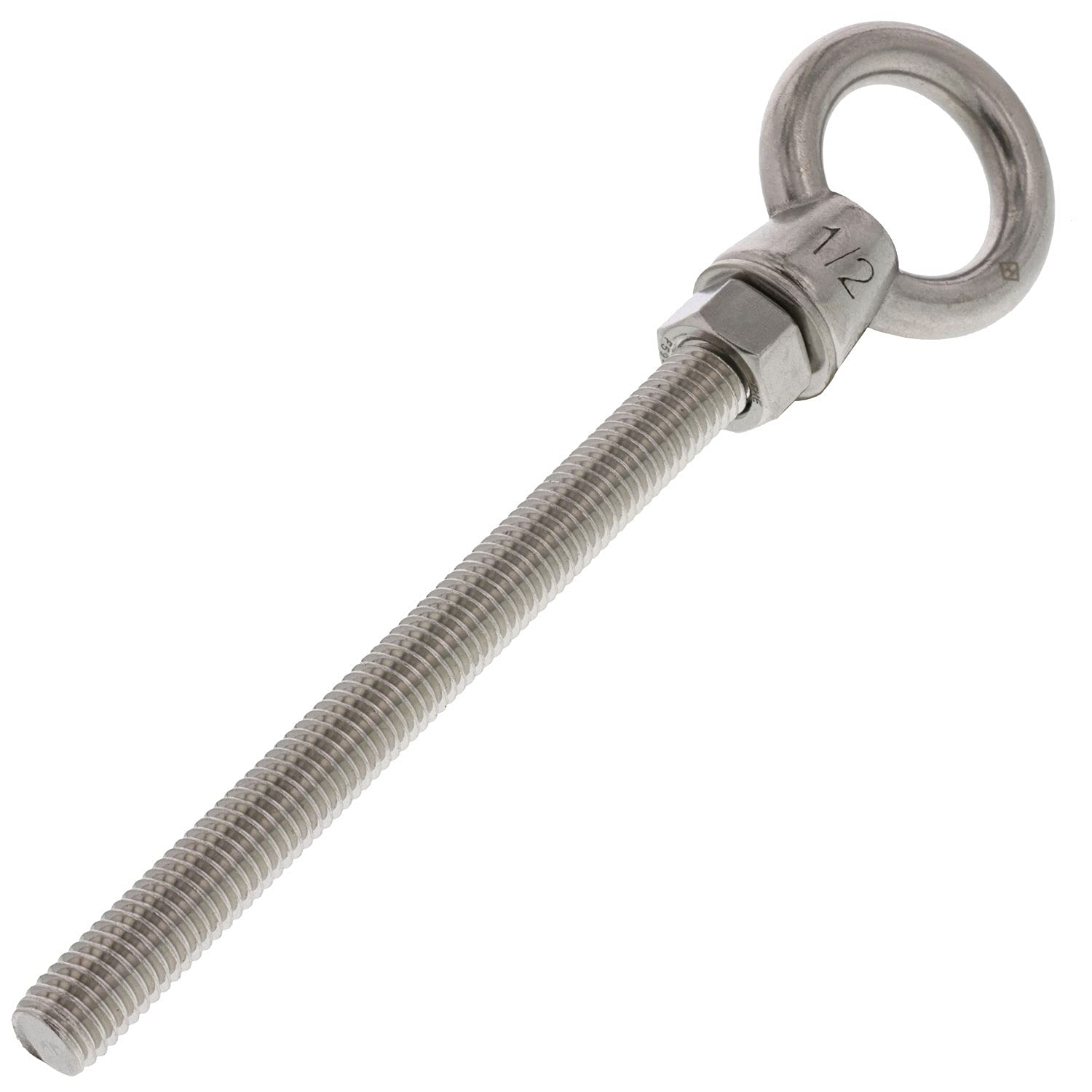 1/2" x 6" Stainless Steel Shoulder Eye Bolt