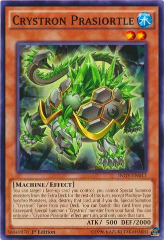 Miniatura 1 de YU-GI-OH! - Crystron Prasiortle (INOV-EN017) - Invasión: Venganza - 1ª Edición - Común