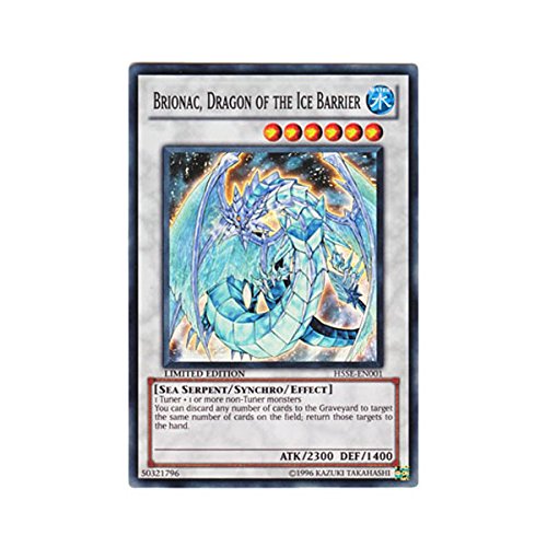 遊戯王 英語版　氷結界の龍 ブリューナク　DT グングニール　２枚セット Amazon.co.jp: 遊戯王 英語版 H5SE-EN001 Brionac, Dragon of the Ice