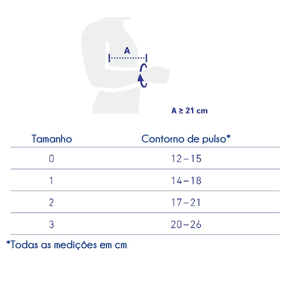 Órtesis de muñeca, ManuLoc long Plus,titán, talla 1
