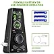LEKATO Digitales Metronom mit Lautstärkeregler und Temporegler, Elektronisches Metronom mit Timer, großer Tempobereich, Vocal Voice Beats für Klavier, Geige, Gitarre, Ukulele und Schlagzeug (Schwarz）