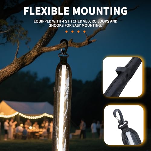 Tira de Luz LED de 4 pies 12V Dimmable para Camping y AUTO miniatura 3