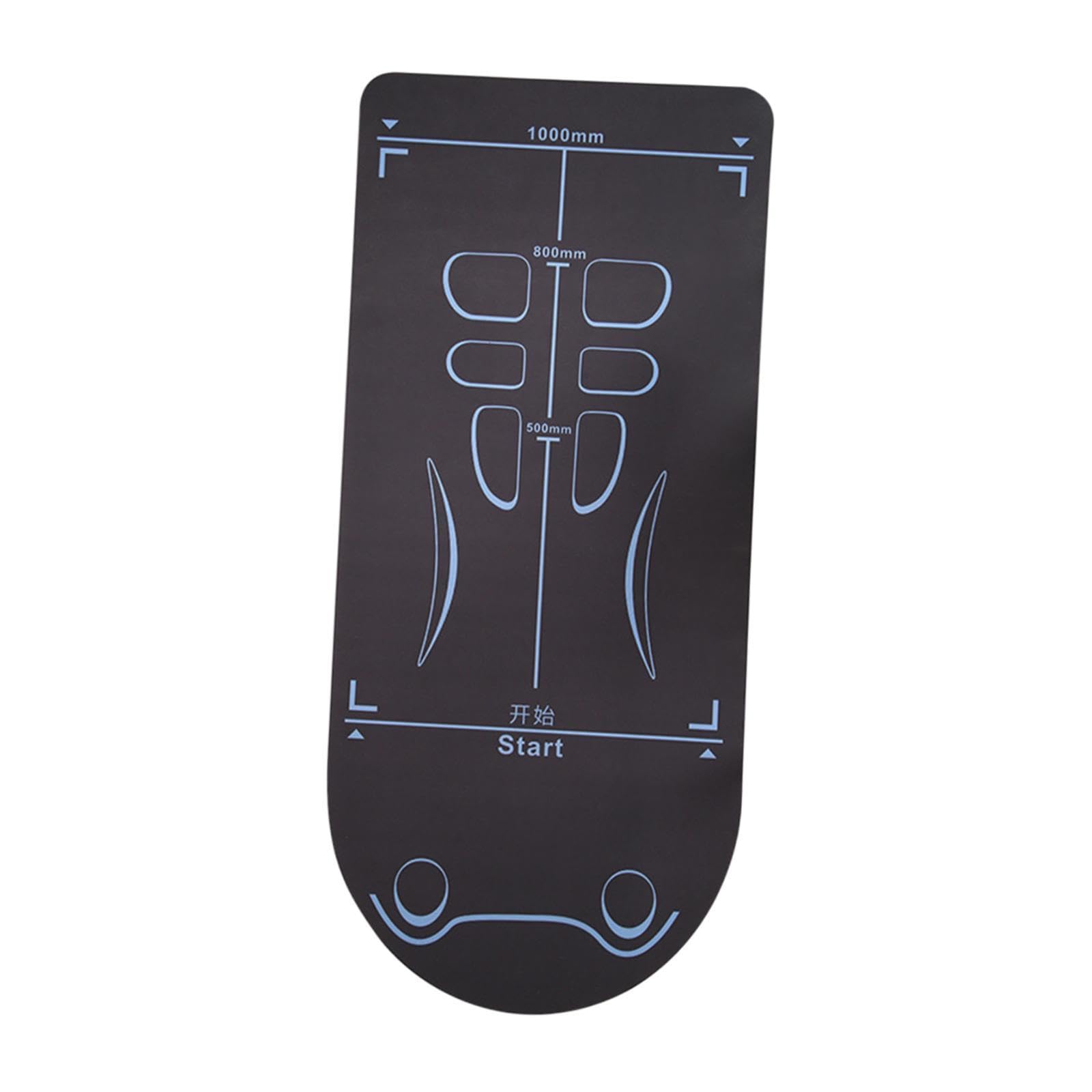 kowaku Roller Wheel Exercise Mat Fitness Mat Adults Fitness Yoga Pad Gym Floor Pad for Home Gym Workout Equipment Outdoor Training, 185cmx70cm