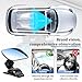 SWPHRT Baby Car Mirror, 360° Adjustable Clip-on Vehicle Wide Angle Convex Mirror, Automotive Interior Rearview Accessories for Viewing Rear Passengers, Universal for SUV Truck Sedan