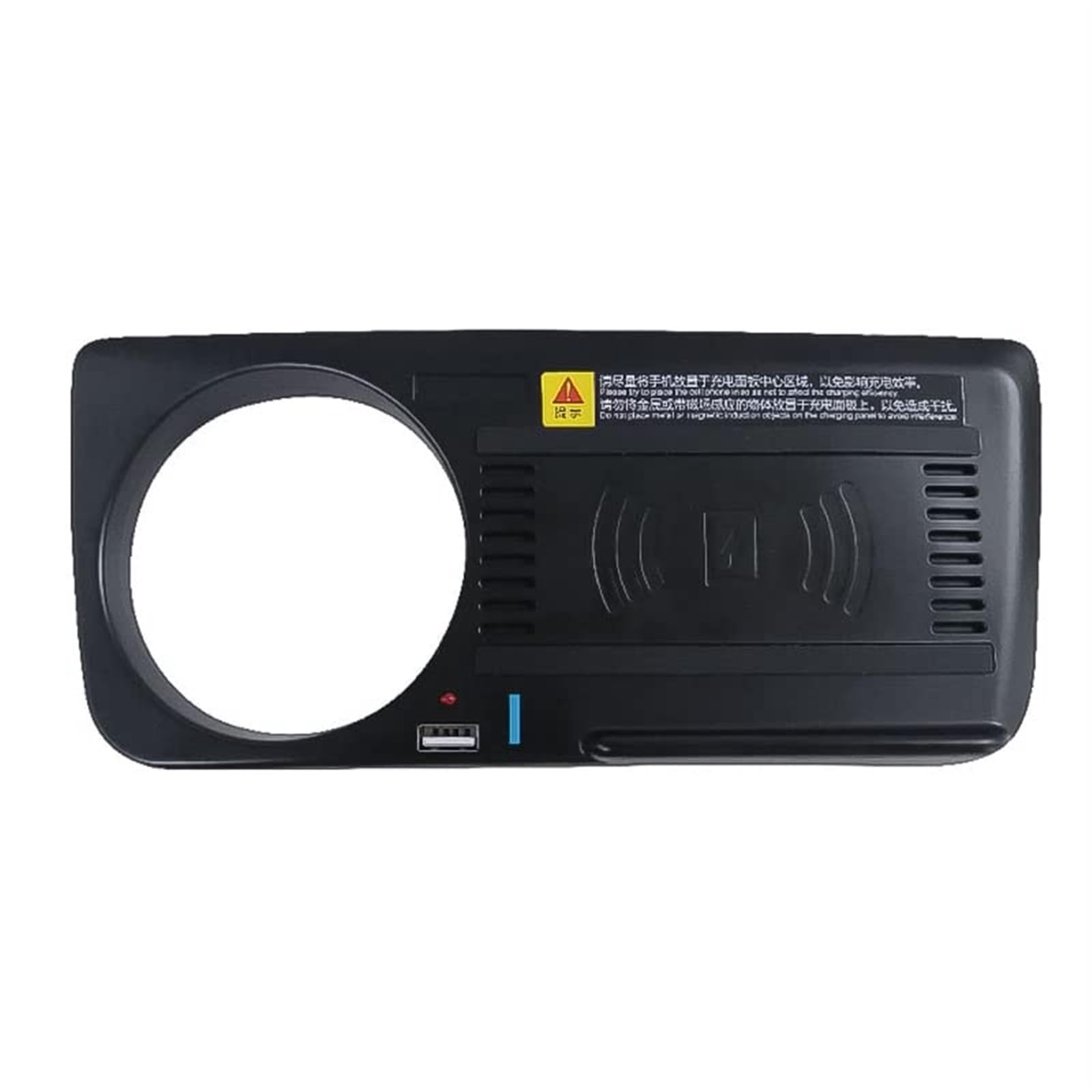 Dla, serii 5 F10 F18 2011-2017 samochód 15W telefon komórkowy bezprzewodowa ładowarka QI sterowanie centralne zapalniczka akcesoria USB Bezprzewodowa ładowarka samochodowa