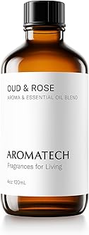 AromaTech Oud & Rose Aroma Oil for Scent Diffuser - 120 Milliliter