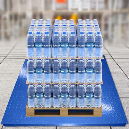 Báscula industrial de piso 48 x 48 pulgadas 5000 lb miniatura 4