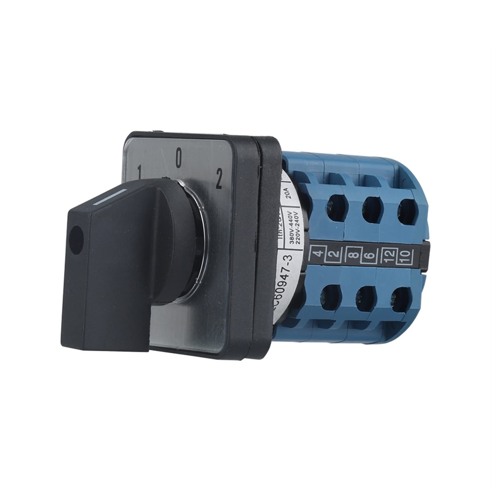 Kippschalter, 1 Stück, Wahldrehschalter, Universal-Umschalter, 5–20 A, 220 V, 3 Positionen, 3 Knoten, Umkehrschalter for Elektromotoren