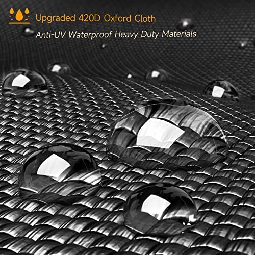Transplant Patio Table Covers Garden Table Cover Round Waterproof - 128x71cm Outdoor Garden Furniture Covers 420D Oxford Fabric Anti UV Winterproof Rattan Furniture Hot Tub Cover