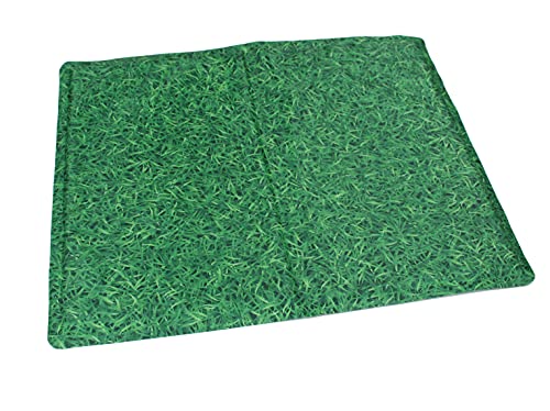 Croci Kühlmatte für Hunde Fresh Anti-Squitos Grass, 90 x 50 cm, erfrischt das Tier ohne zusätzliche Hilfe, wie Strom oder Wasser, 2400 g