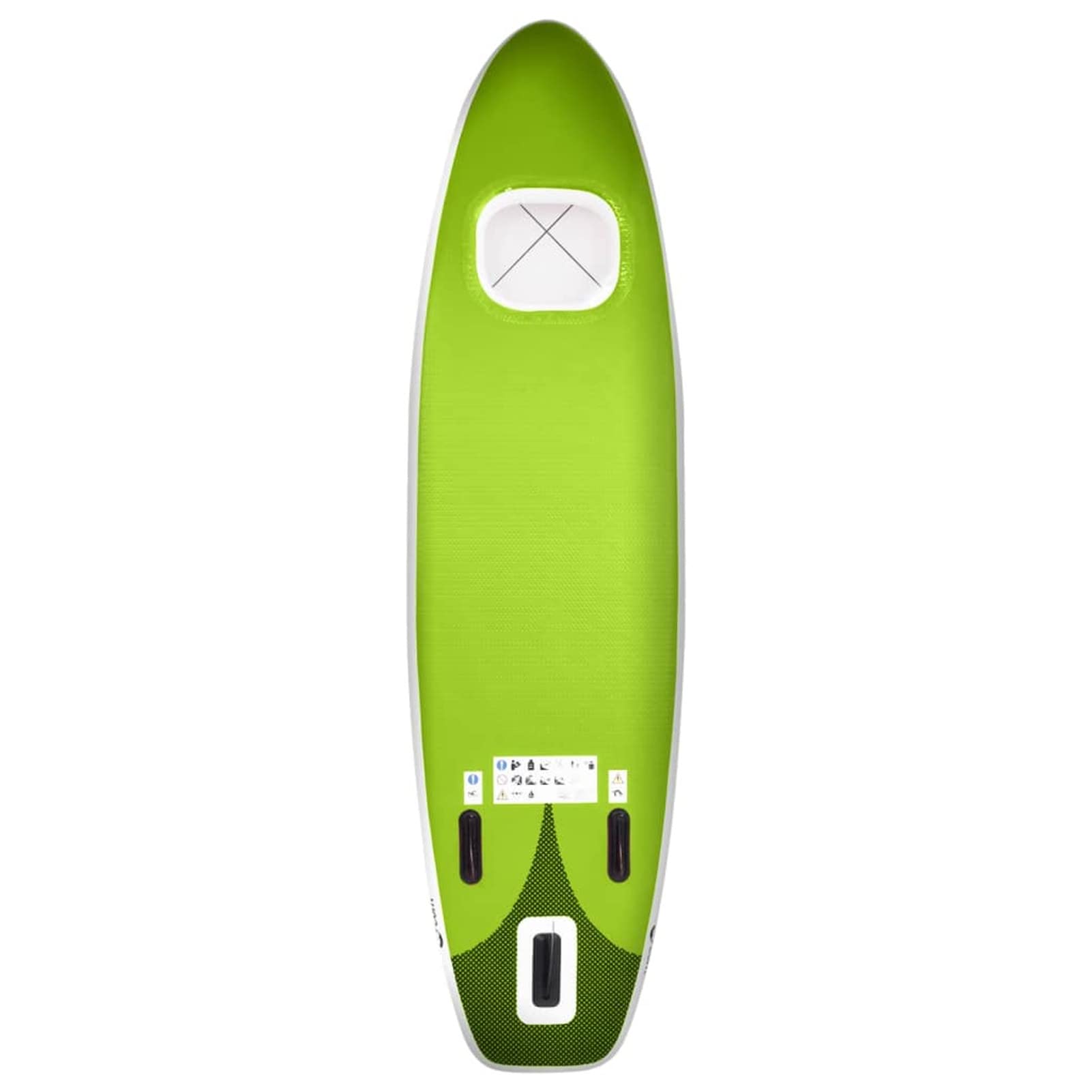 Set de Tabla de Paddle Surf Hinchable, Padelsurf, Accesorios Paddle Surf, Paddle Board, Verde 300x76x10 cm