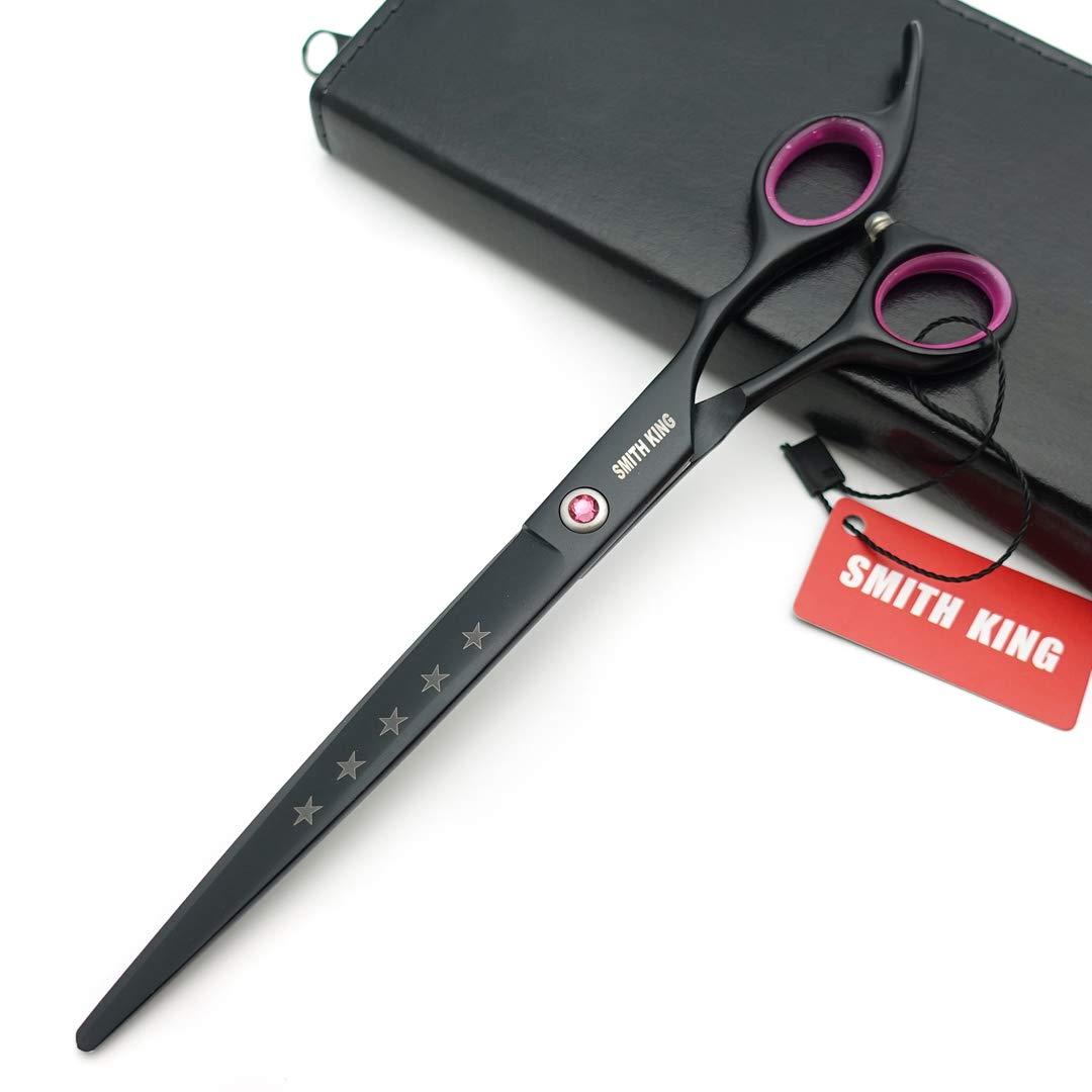 Smithking8.0 inches Professional Dog Grooming Scissors Set Straight Scissors