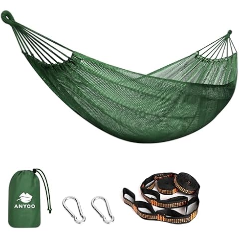 Anyoo Large Cool Mesh Hammock for Outdoors Cover