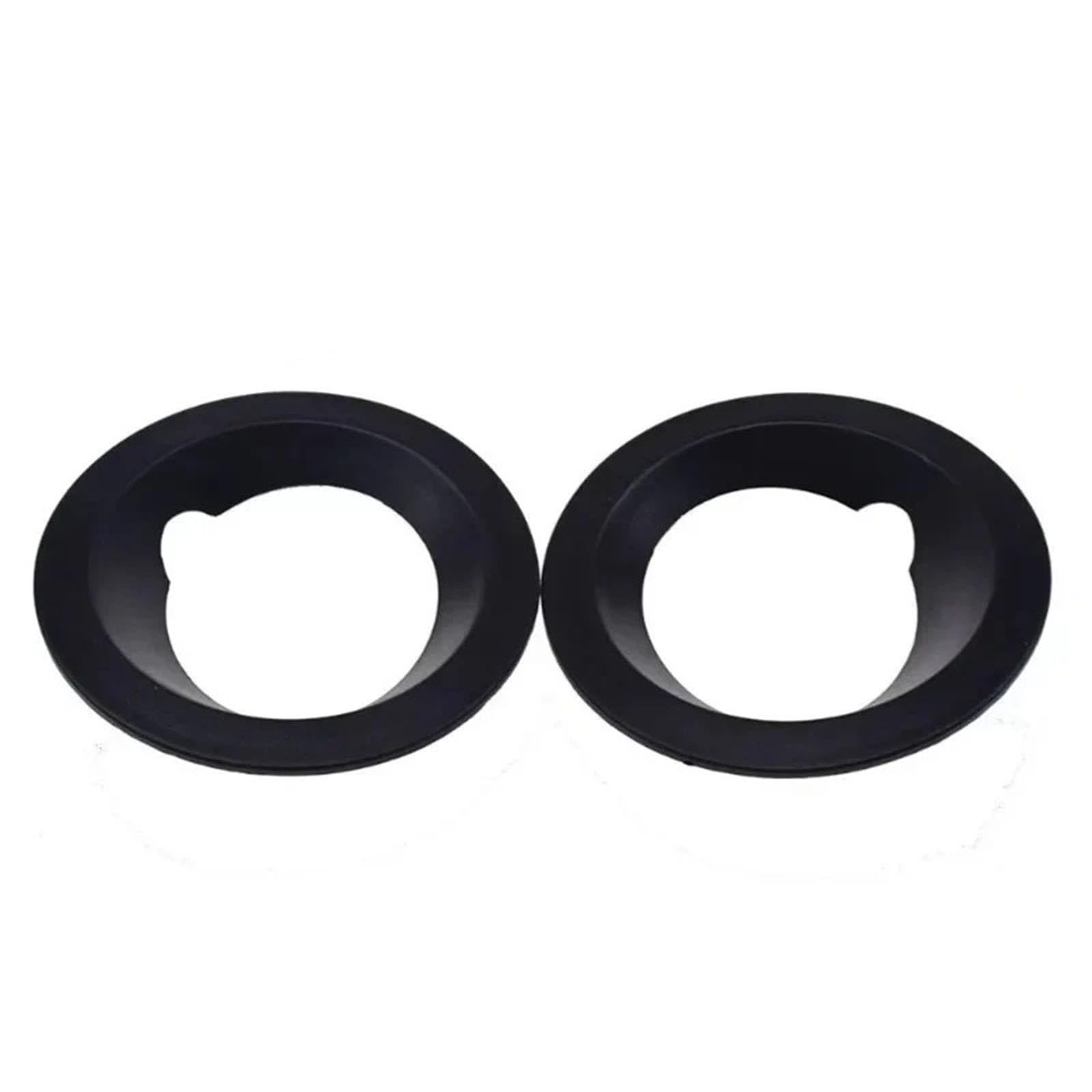 MOGFLMAN Car Front Bumper Fog Lights Lamp Grille Cover for BMW X3 E83 2004-2006, Car Front Bumper Fog Lights Lamp Grille Cover 51113400911/51113400912