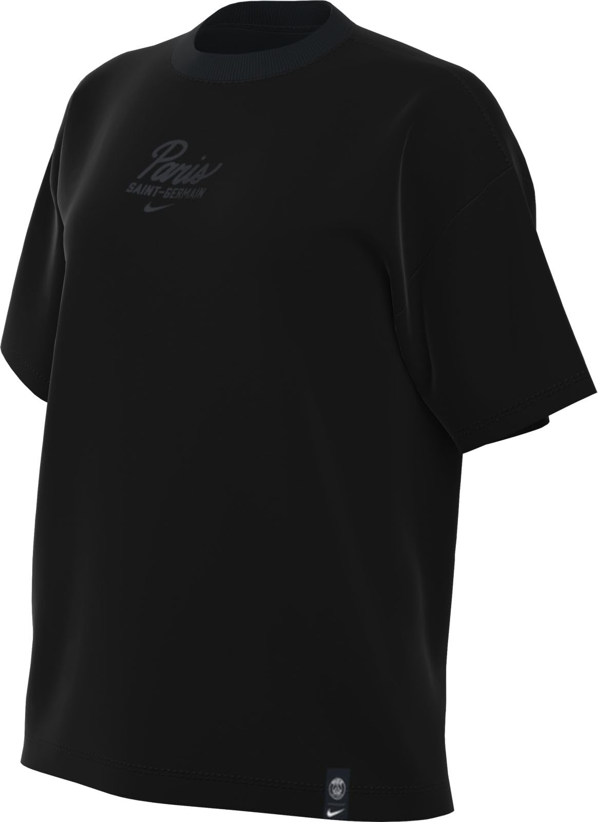 Nike Paris Saint-Germain Premium Essentials Ladies Football T-Shirt Black HJ9768-010 XS