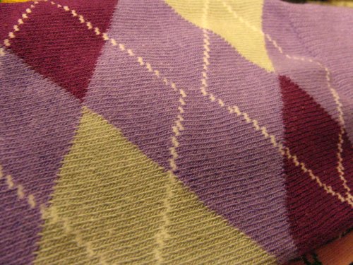 Spotlight Hosiery Men's Groomsmen Wedding Argyle Dress Socks-Lavender, sock size 10-133