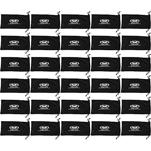 Image of Global Vision 30 Large Microfiber 4 1 /4 inch x 8 1 /2 inch Pouch Case for Sunglasses Phones Camera & More