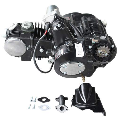 Buy XPRO 125cc 4stroke ATV Engine SemiAuto Transmission with Reverse, Electric Start (Black