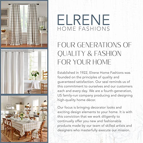 Elrene 21196GRY Home Fashions Everyday Casual Prints Assorted Fabric Decorative Cloth Napkins And Table Accessories thumb #6