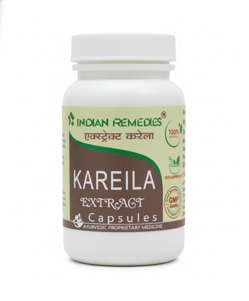 Kareila Extract Capsules, Ayurvedic Proprietary Medicine, 100% Natural, GMP Certified, 100 Capsules